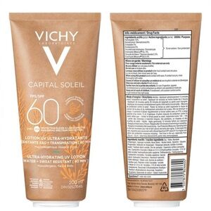NEW Vichy Capital Soleil Ultra-Hydrating Lotion SPF 60